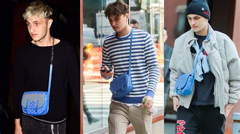 Anwar Hadid’s Goyard Purse 